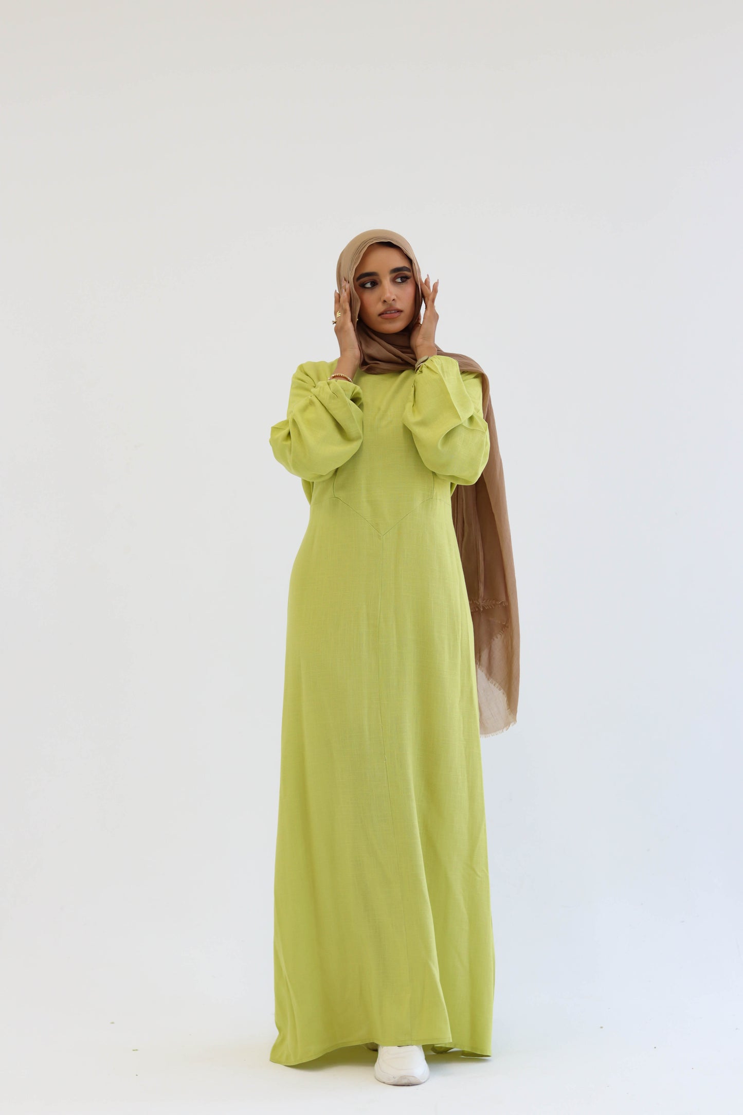 Kiwi Pure Linen Dress