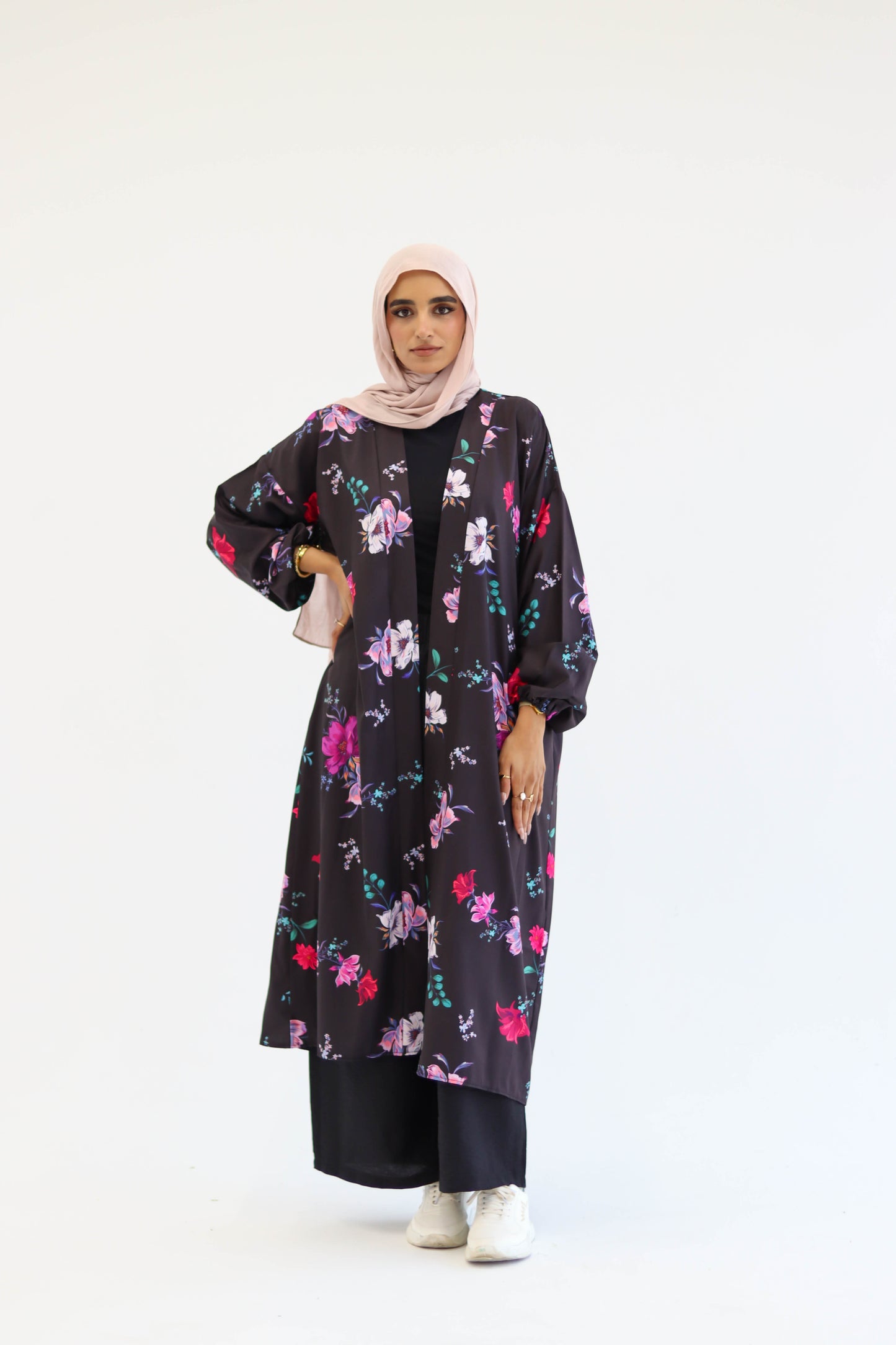 Viola Floral Kimono