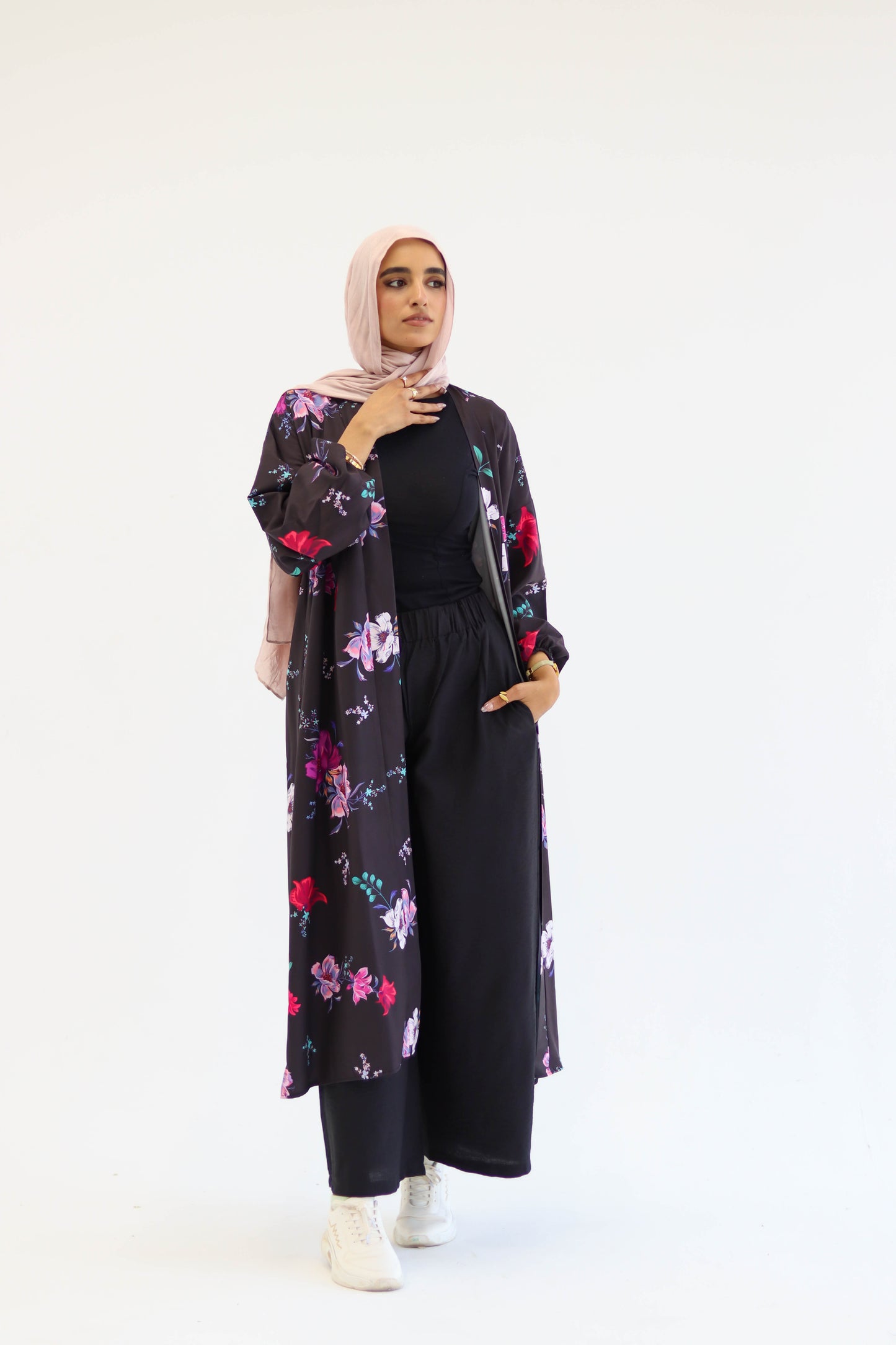 Viola Floral Kimono