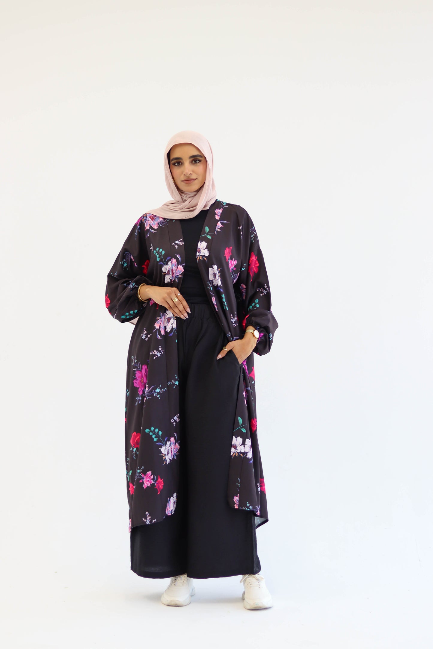 Viola Floral Kimono