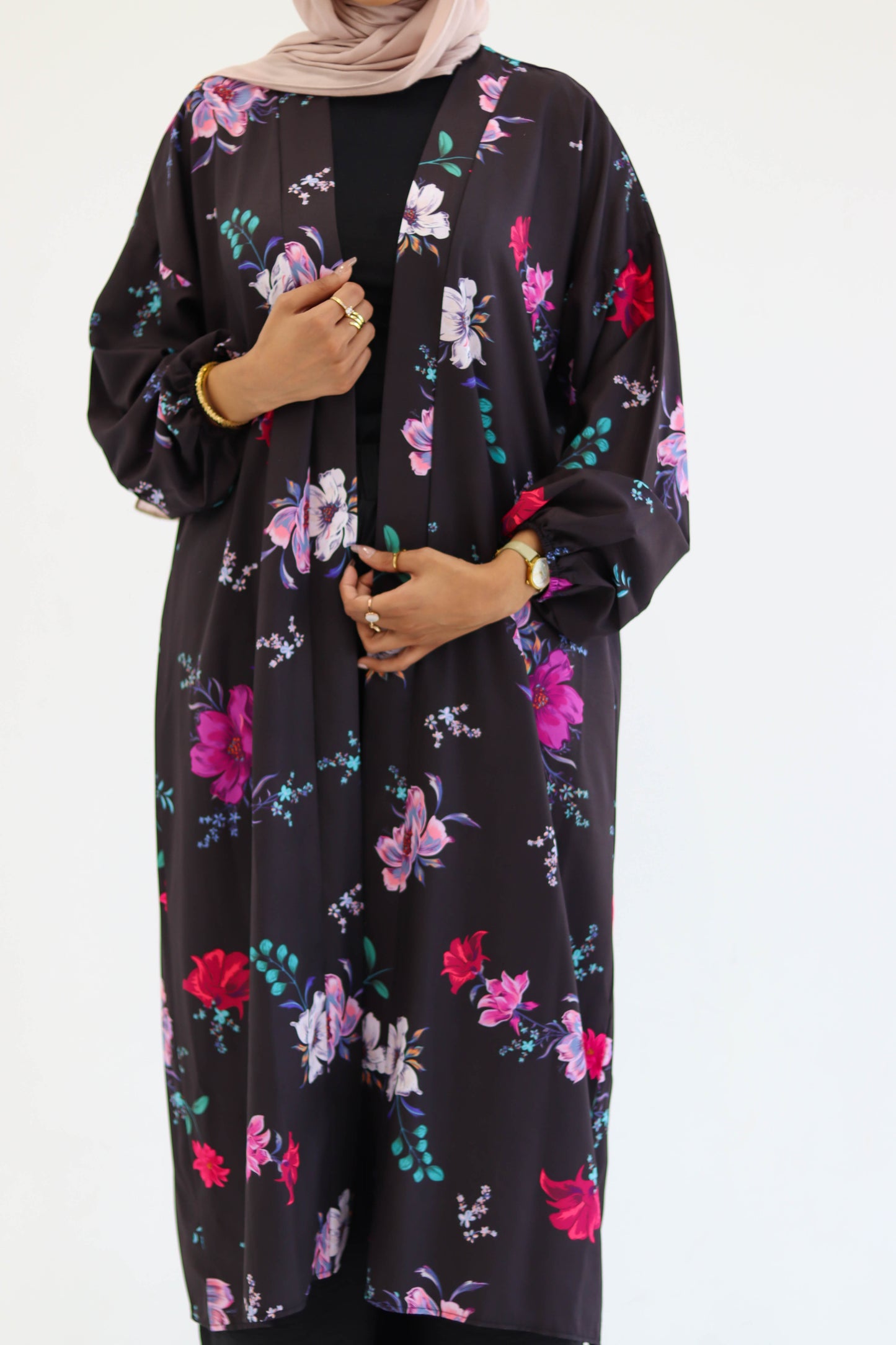 Viola Floral Kimono