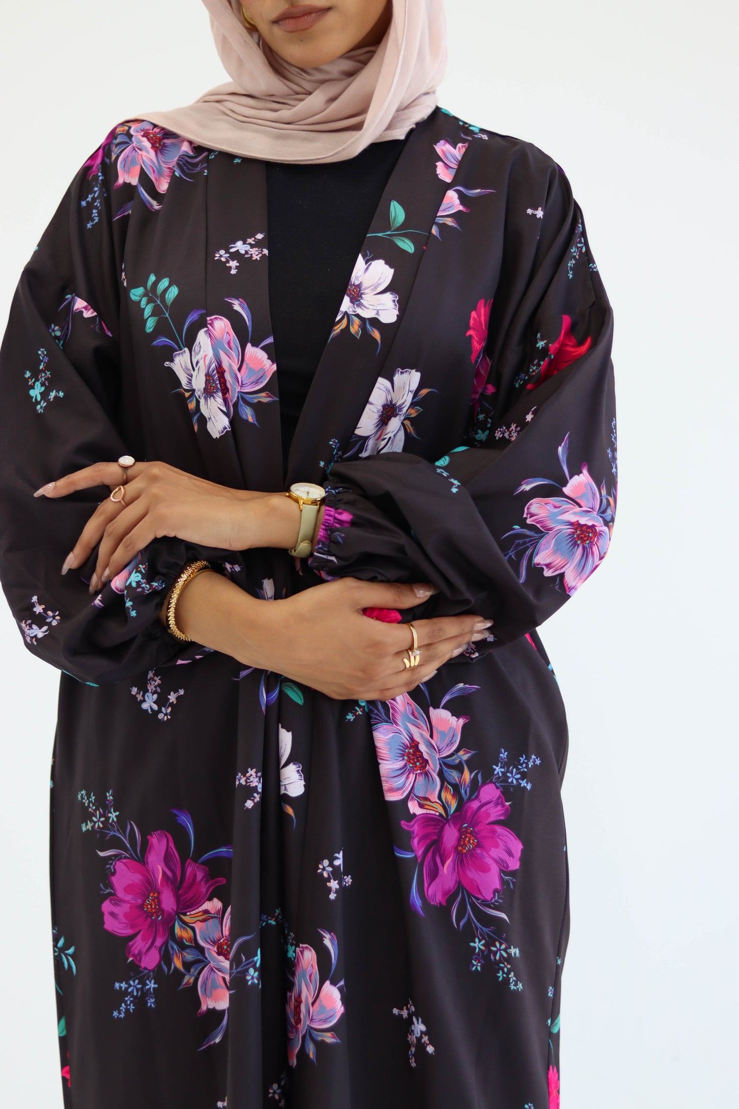 Viola Floral Kimono