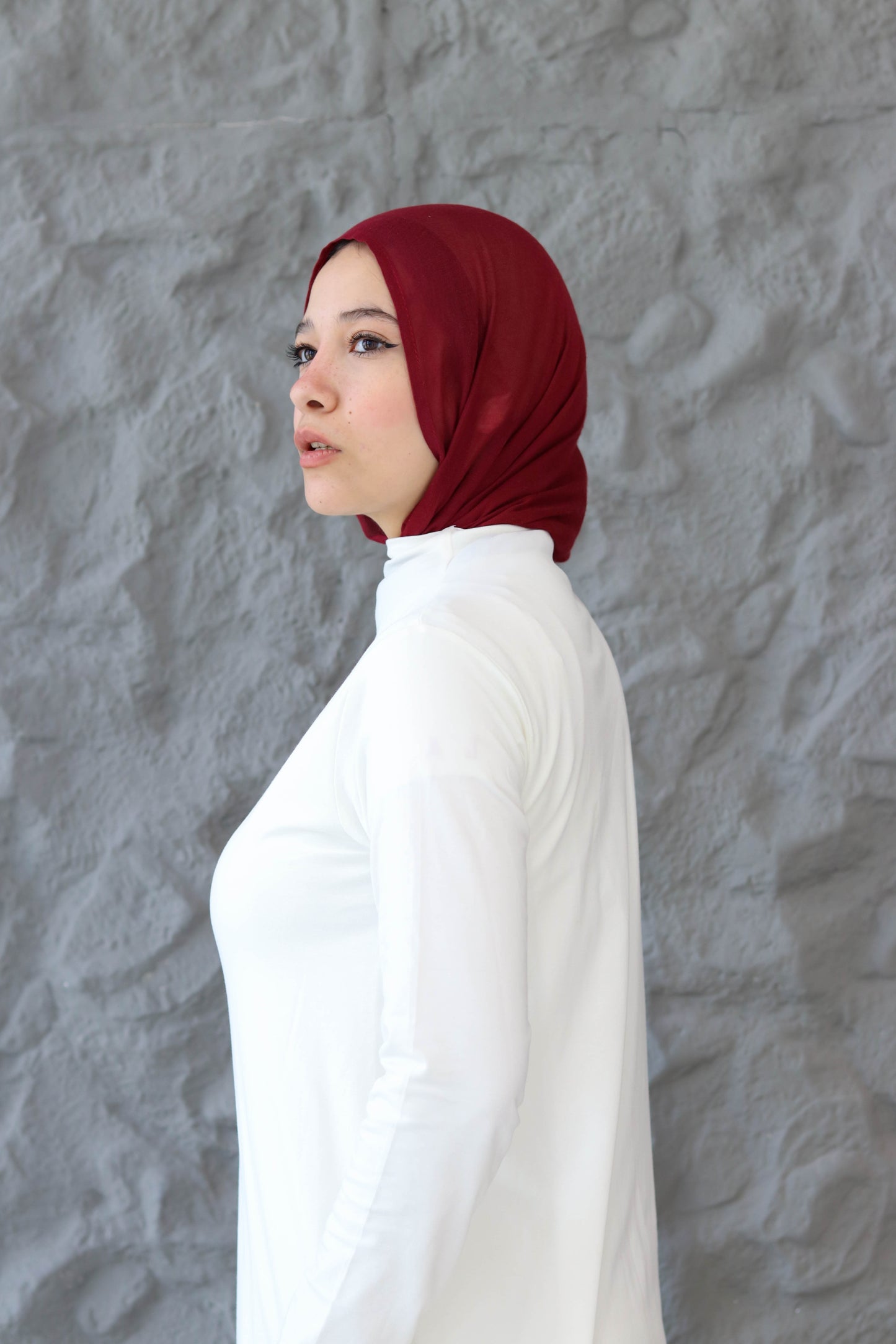 A-Line White Basic Dress