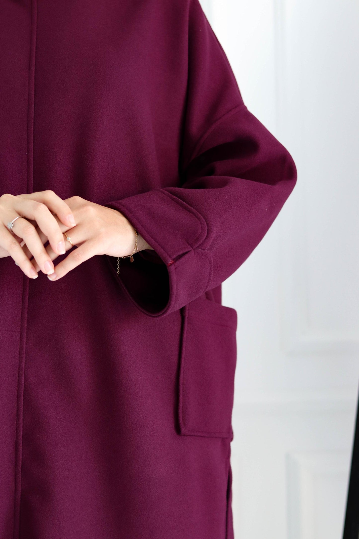 Burgundy Gokh Tunic