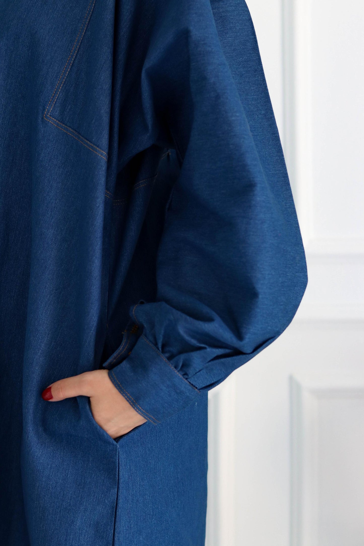 Blue Jeans Dress Shirt