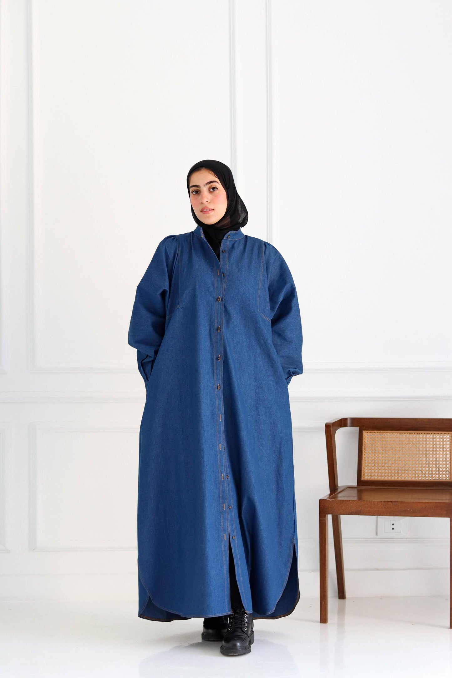 Blue Jeans Dress Shirt
