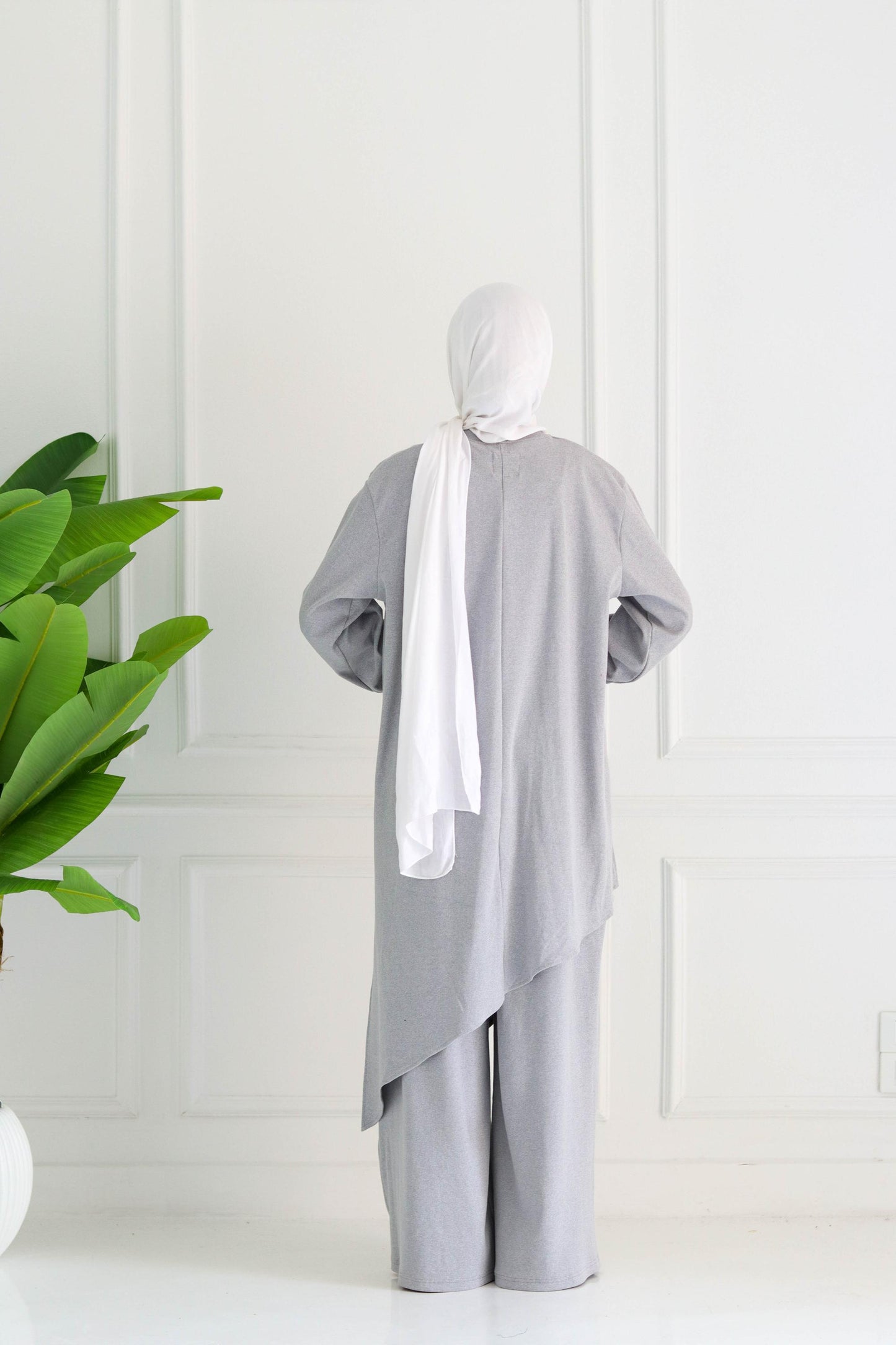 Light Grey Set Tunic & Pants