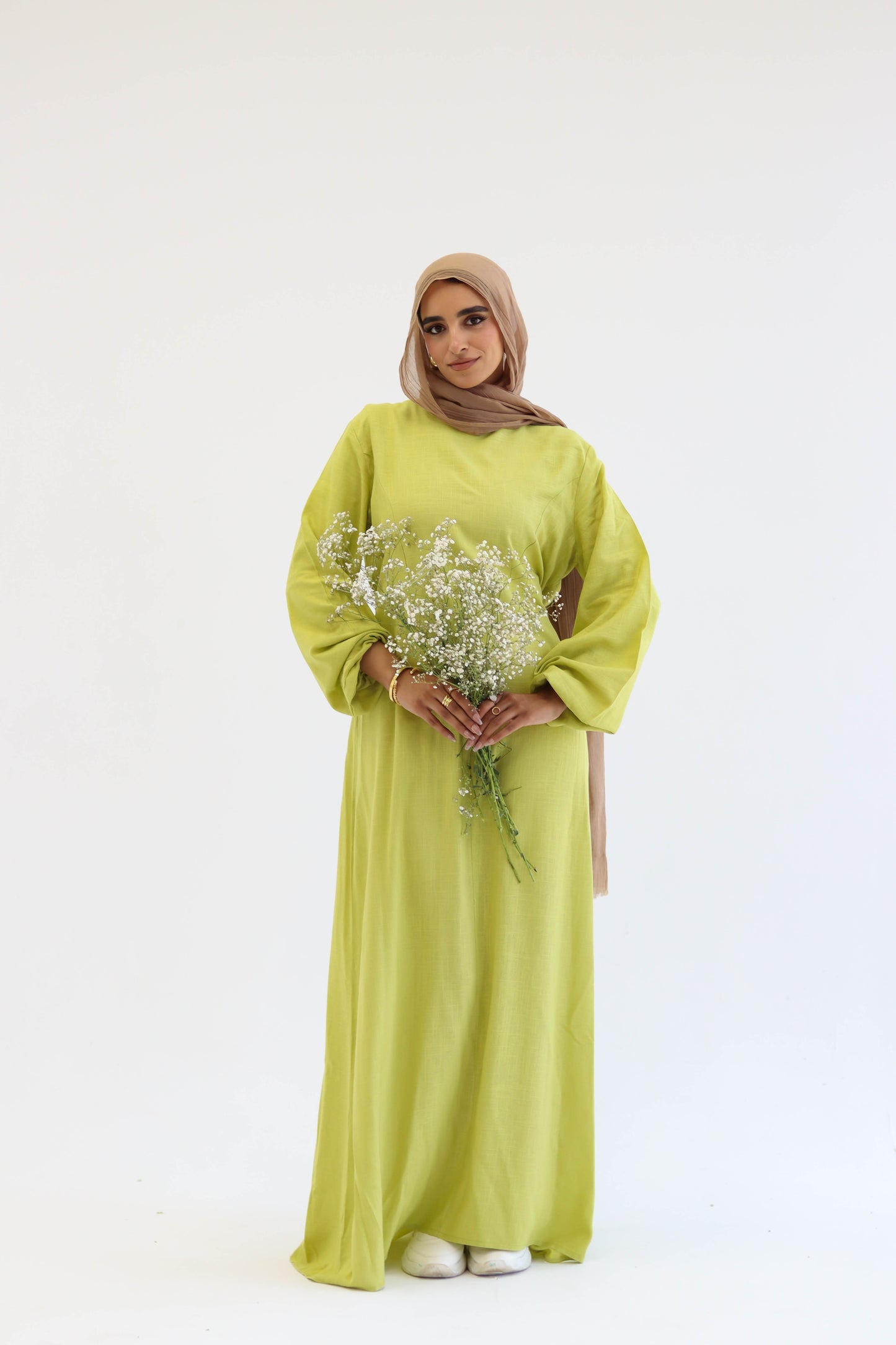 Kiwi Pure Linen Dress