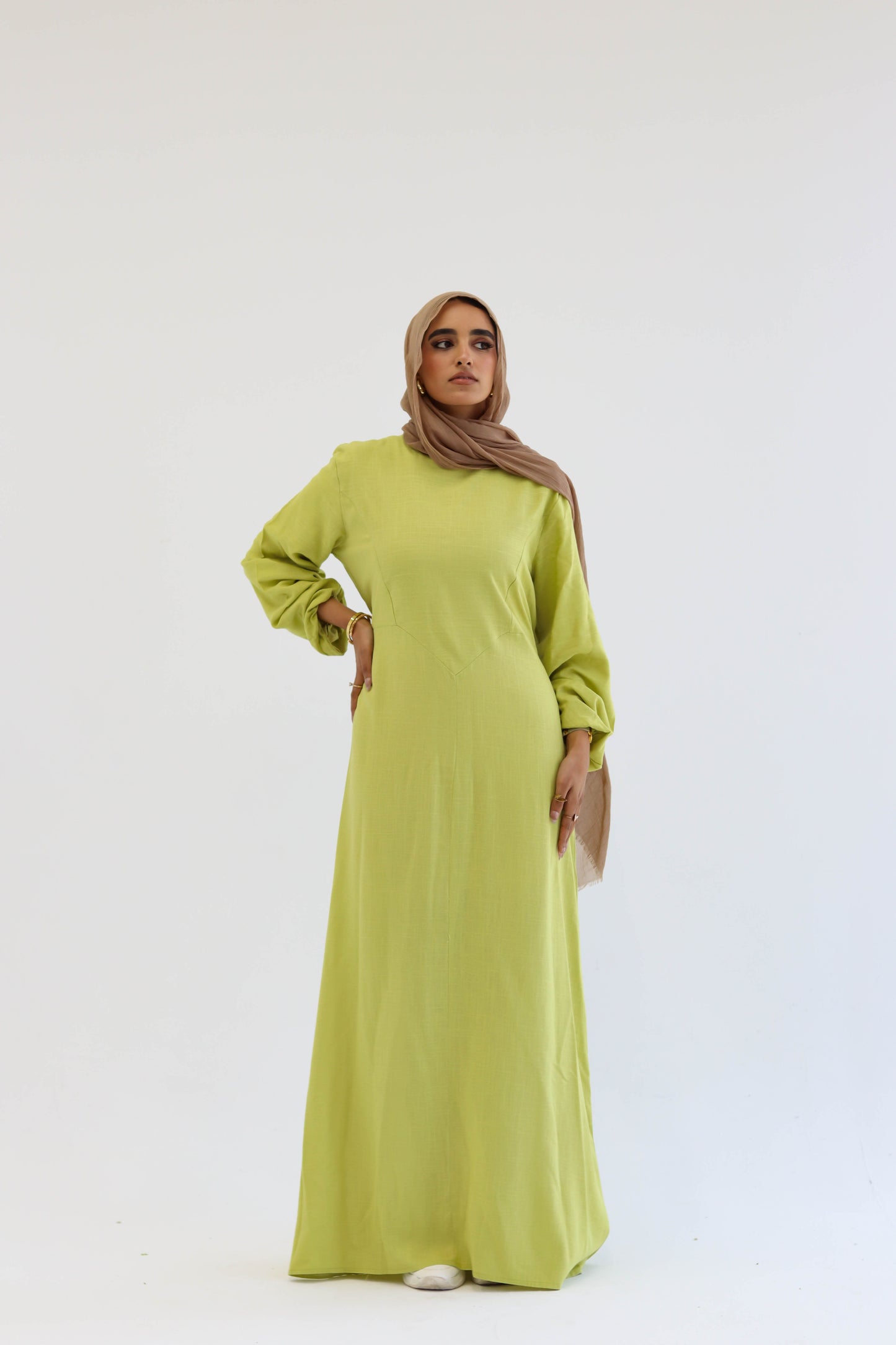 Kiwi Pure Linen Dress