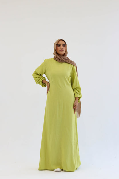 Kiwi Pure Linen Dress