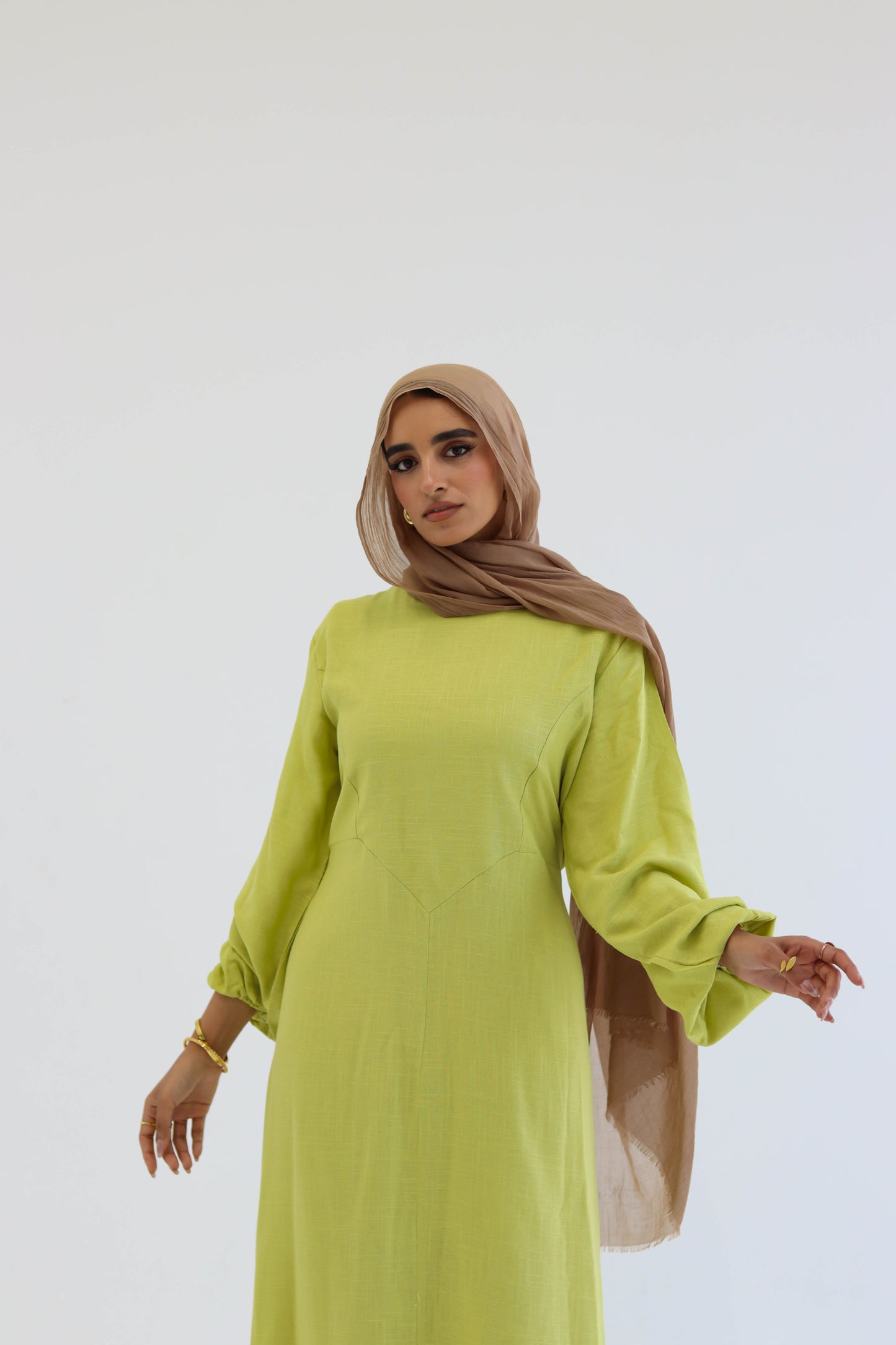 Kiwi Pure Linen Dress