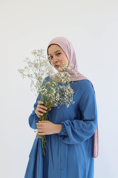 Blue Flowy Dress