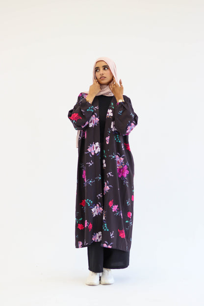 Viola Floral Kimono