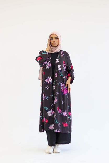 Viola Floral Kimono