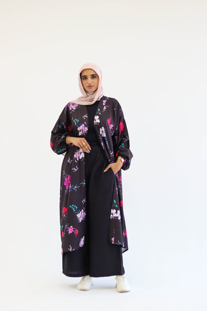 Viola Floral Kimono