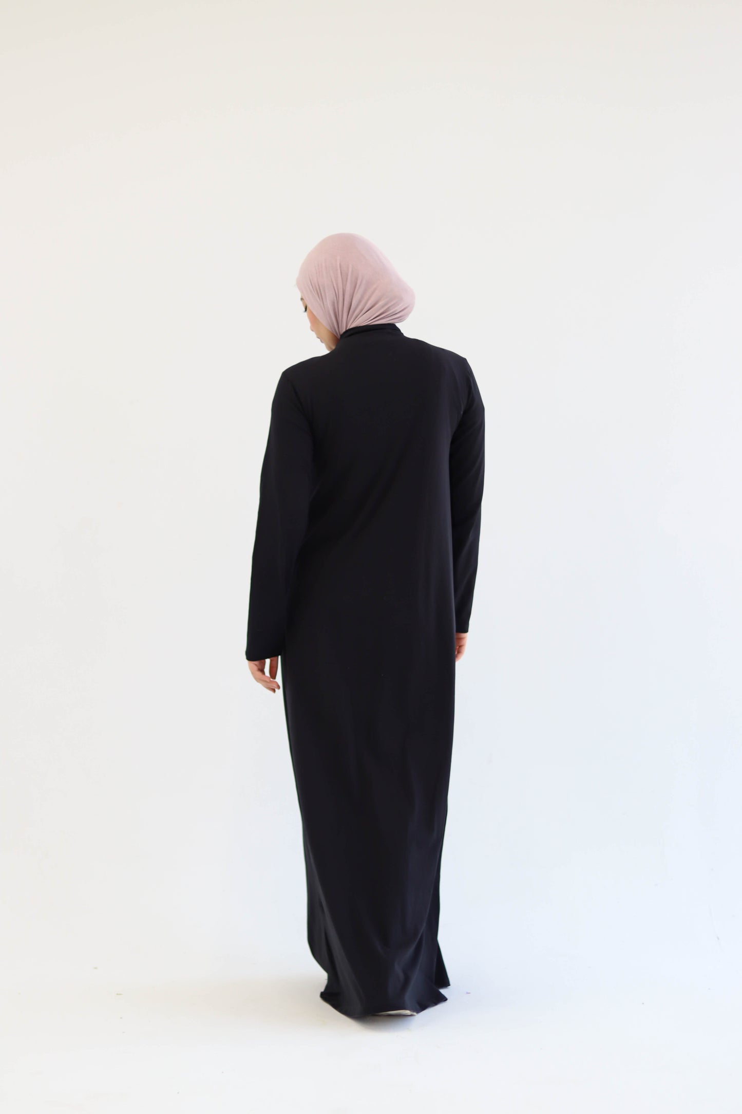 A-Line Black Basic Dress