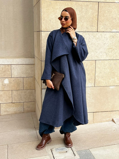Tweed Cardigan Navy