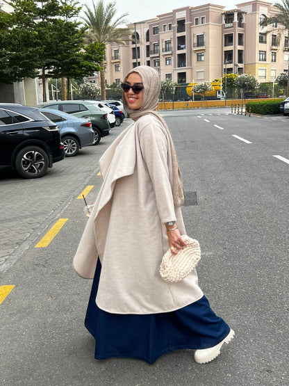 Tweed Cardigan Beige