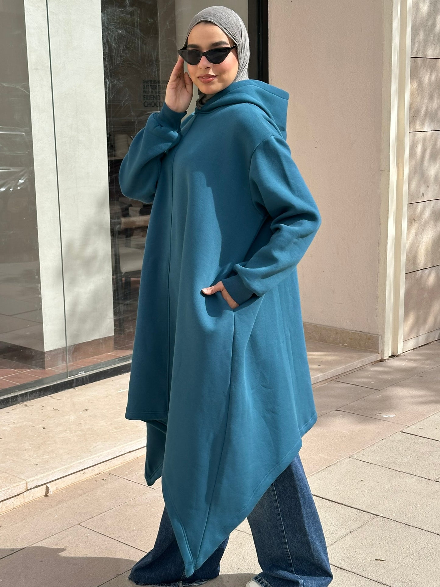 Genzary Asymmetric Hoodie