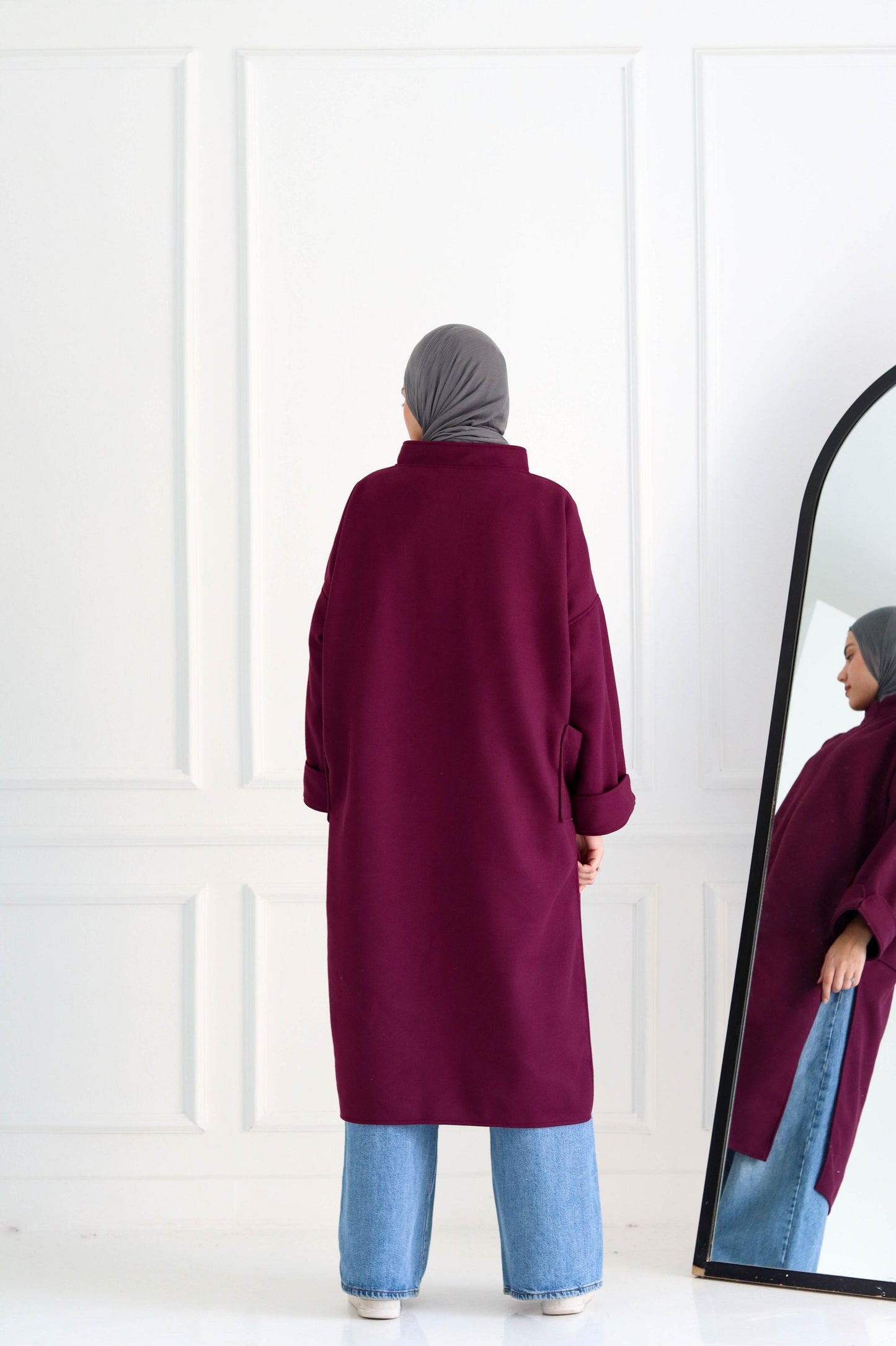 Burgundy Gokh Tunic