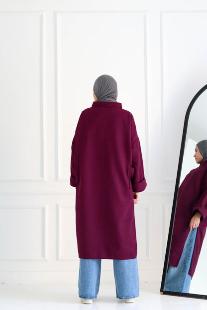 Burgundy Gokh Tunic