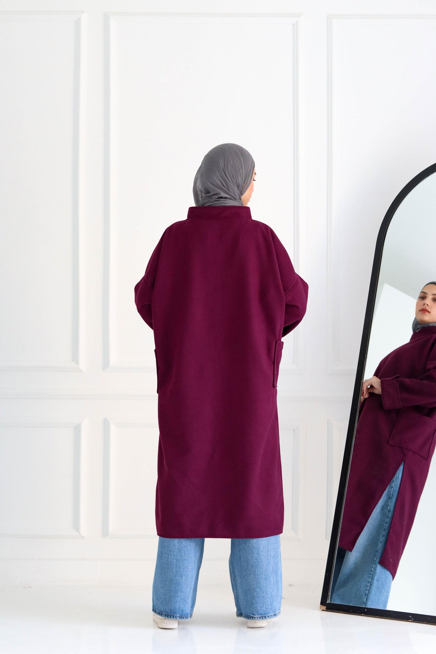 Burgundy Gokh Tunic