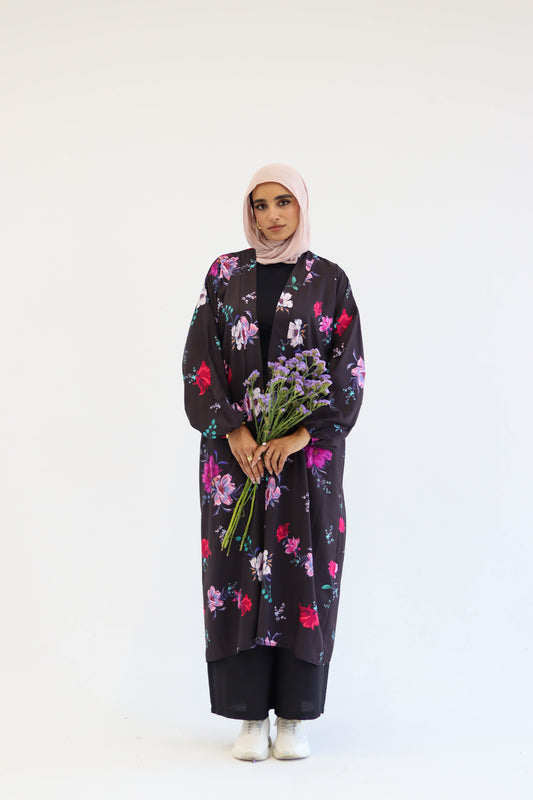 Viola Floral Kimono